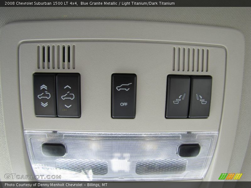 Blue Granite Metallic / Light Titanium/Dark Titanium 2008 Chevrolet Suburban 1500 LT 4x4