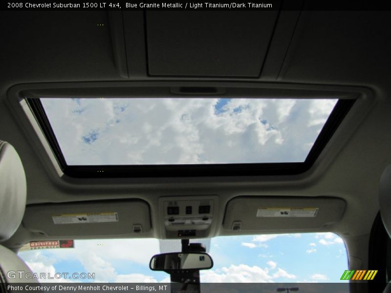 Blue Granite Metallic / Light Titanium/Dark Titanium 2008 Chevrolet Suburban 1500 LT 4x4