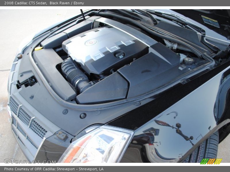Black Raven / Ebony 2008 Cadillac CTS Sedan