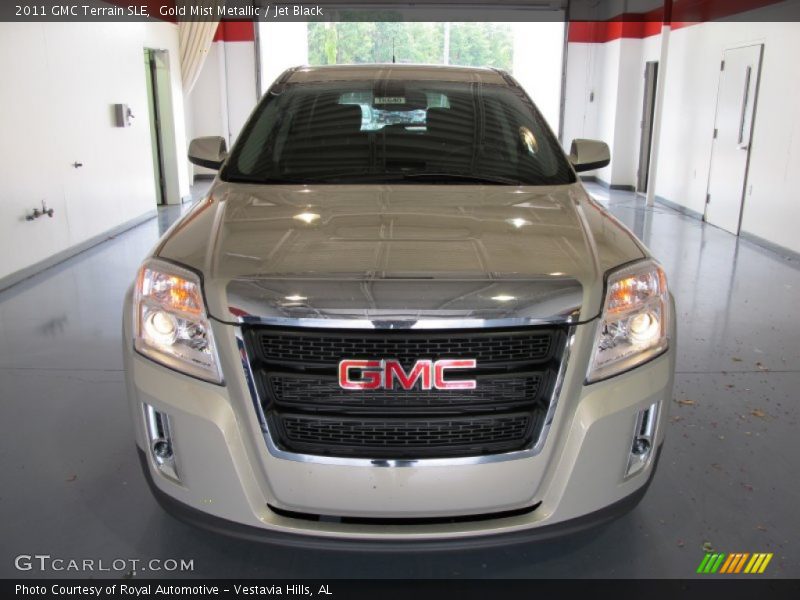 Gold Mist Metallic / Jet Black 2011 GMC Terrain SLE