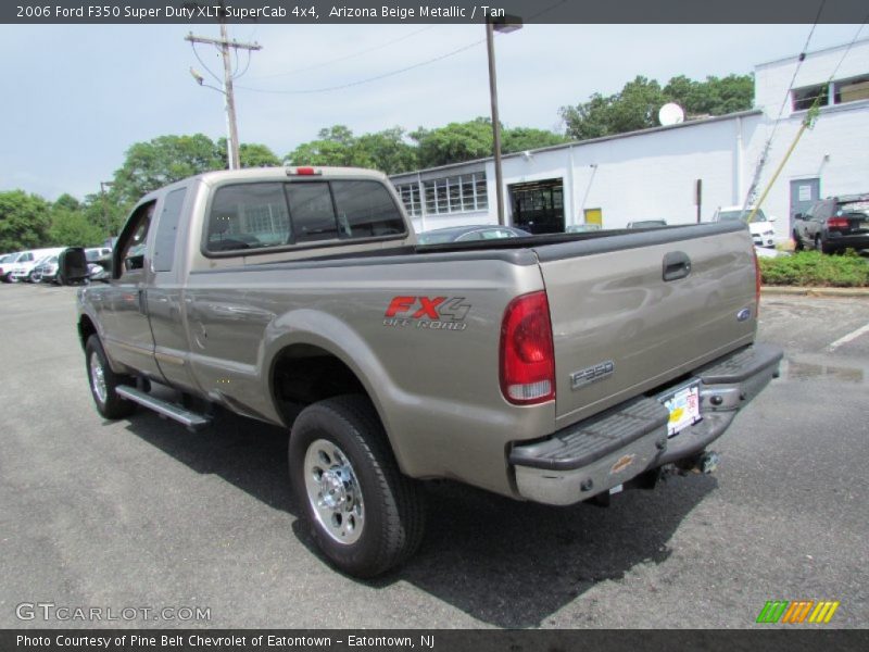 Arizona Beige Metallic / Tan 2006 Ford F350 Super Duty XLT SuperCab 4x4