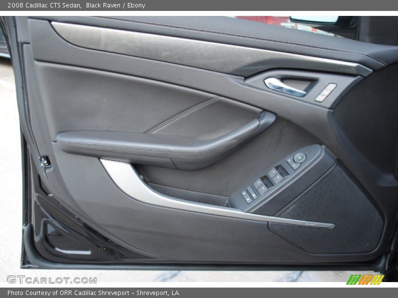 Black Raven / Ebony 2008 Cadillac CTS Sedan