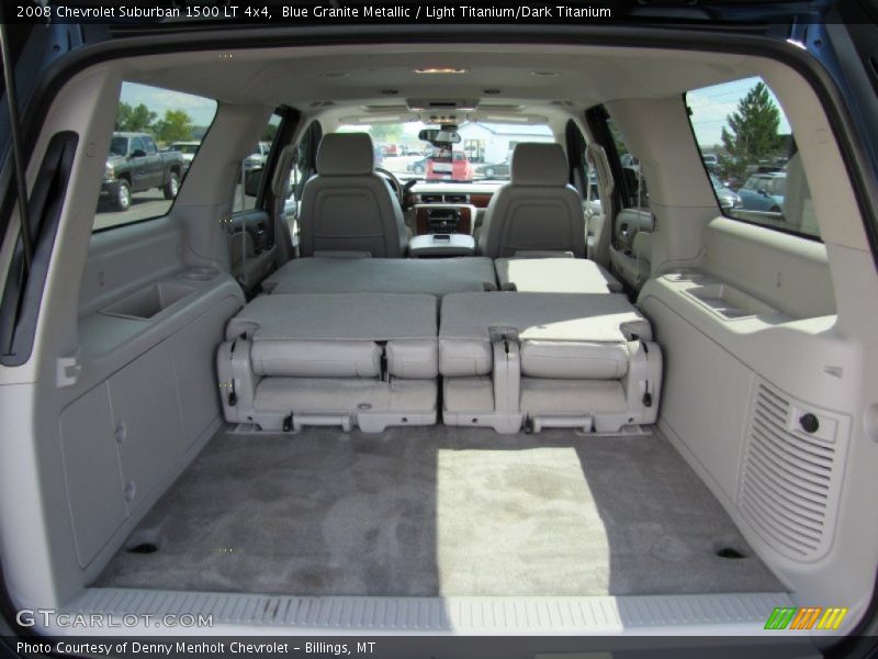 Blue Granite Metallic / Light Titanium/Dark Titanium 2008 Chevrolet Suburban 1500 LT 4x4