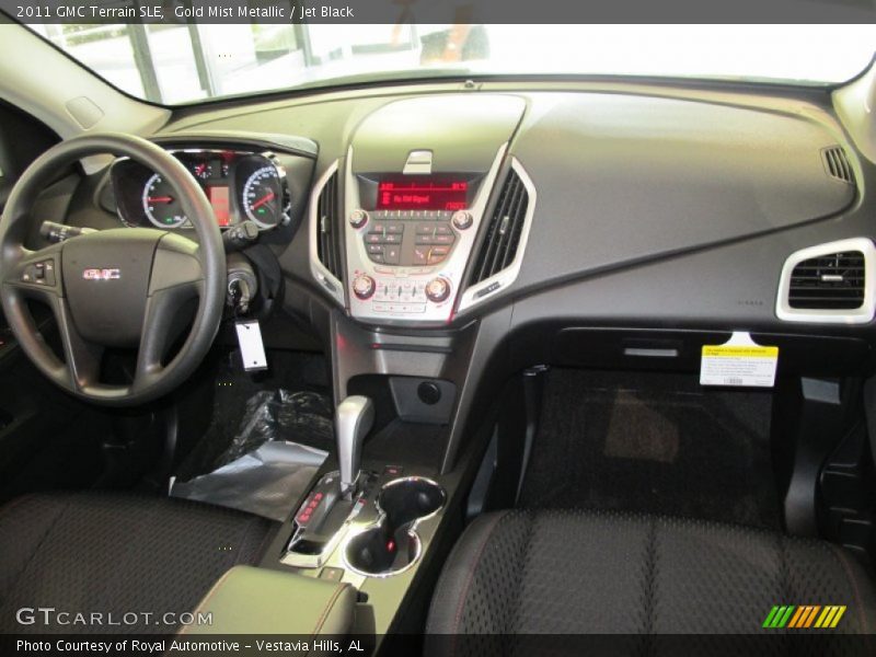 Gold Mist Metallic / Jet Black 2011 GMC Terrain SLE