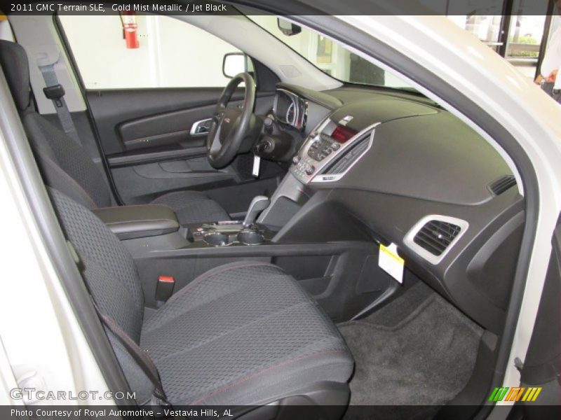 Gold Mist Metallic / Jet Black 2011 GMC Terrain SLE
