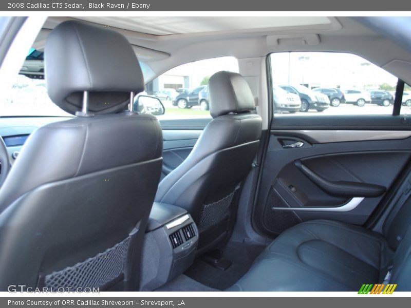 Black Raven / Ebony 2008 Cadillac CTS Sedan