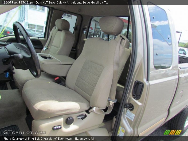 Arizona Beige Metallic / Tan 2006 Ford F350 Super Duty XLT SuperCab 4x4