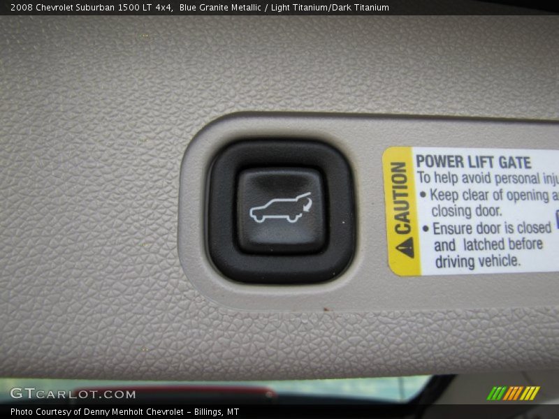 Blue Granite Metallic / Light Titanium/Dark Titanium 2008 Chevrolet Suburban 1500 LT 4x4