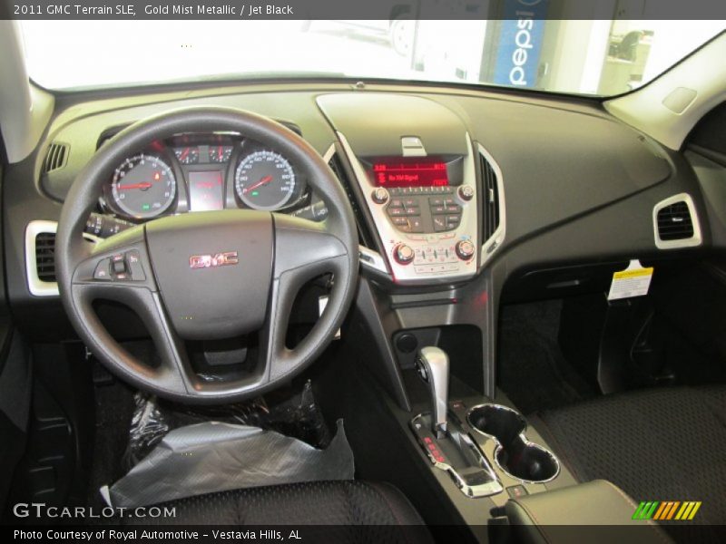 Gold Mist Metallic / Jet Black 2011 GMC Terrain SLE