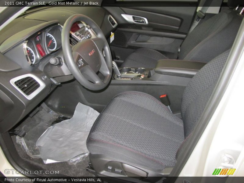 Gold Mist Metallic / Jet Black 2011 GMC Terrain SLE