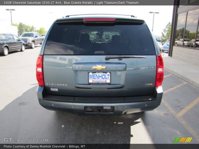 Blue Granite Metallic / Light Titanium/Dark Titanium 2008 Chevrolet Suburban 1500 LT 4x4
