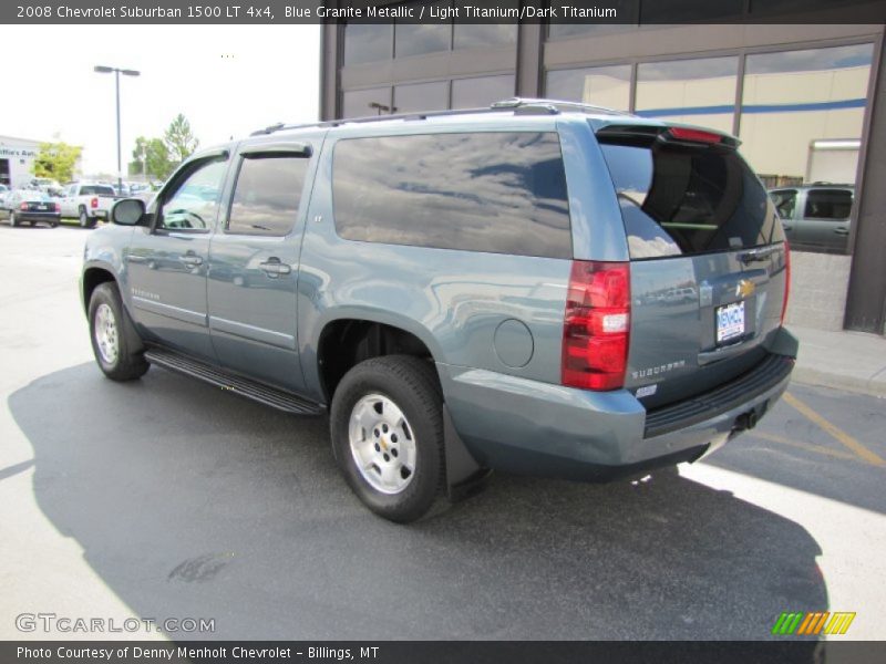 Blue Granite Metallic / Light Titanium/Dark Titanium 2008 Chevrolet Suburban 1500 LT 4x4