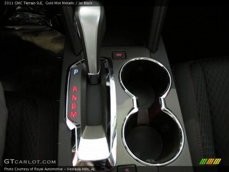 Gold Mist Metallic / Jet Black 2011 GMC Terrain SLE