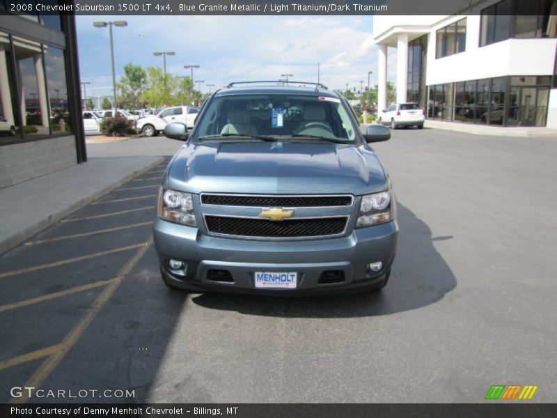 Blue Granite Metallic / Light Titanium/Dark Titanium 2008 Chevrolet Suburban 1500 LT 4x4