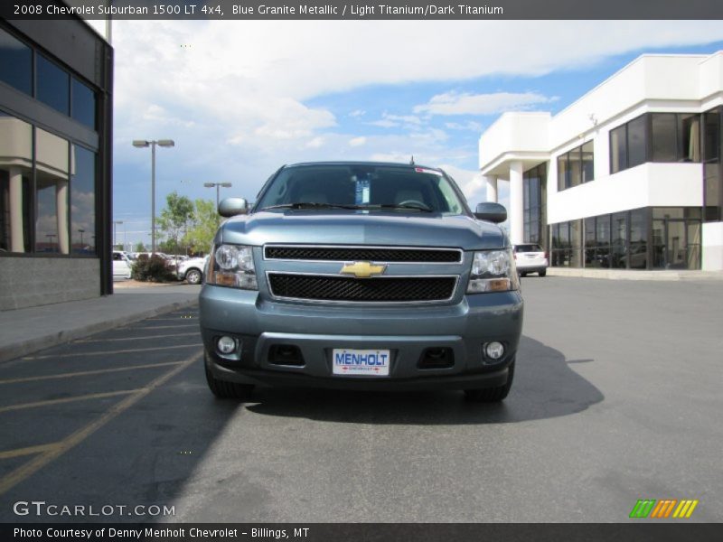 Blue Granite Metallic / Light Titanium/Dark Titanium 2008 Chevrolet Suburban 1500 LT 4x4