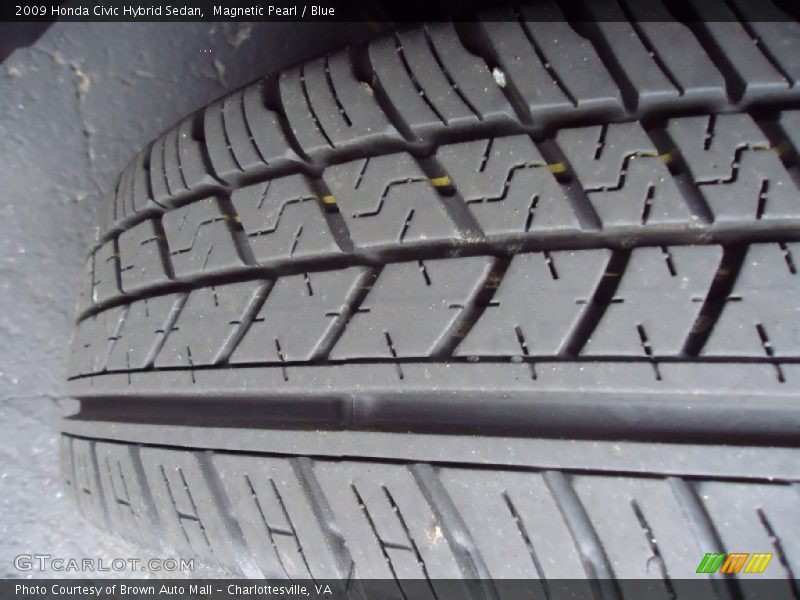 Magnetic Pearl / Blue 2009 Honda Civic Hybrid Sedan