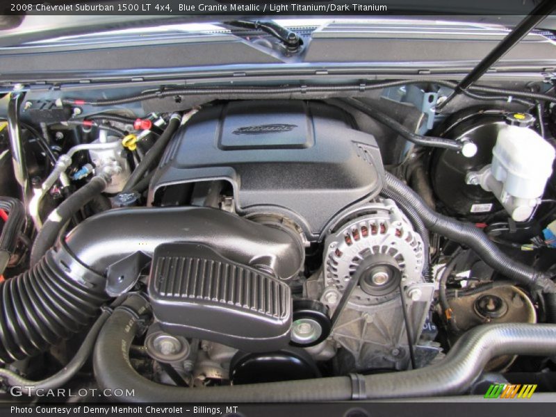 Blue Granite Metallic / Light Titanium/Dark Titanium 2008 Chevrolet Suburban 1500 LT 4x4