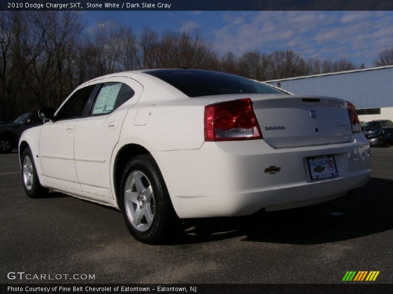 Stone White / Dark Slate Gray 2010 Dodge Charger SXT