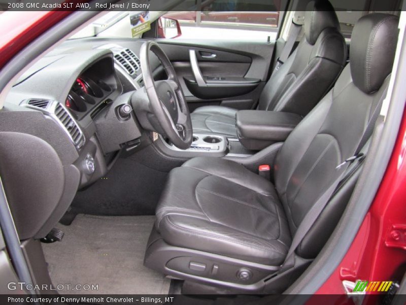 Red Jewel / Ebony 2008 GMC Acadia SLT AWD