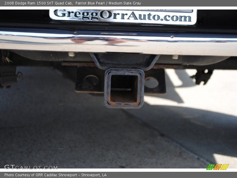 Patriot Blue Pearl / Medium Slate Gray 2008 Dodge Ram 1500 SXT Quad Cab