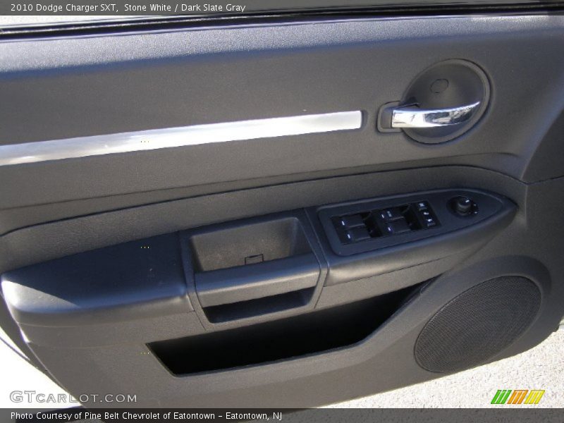 Stone White / Dark Slate Gray 2010 Dodge Charger SXT