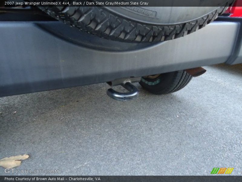 Black / Dark Slate Gray/Medium Slate Gray 2007 Jeep Wrangler Unlimited X 4x4