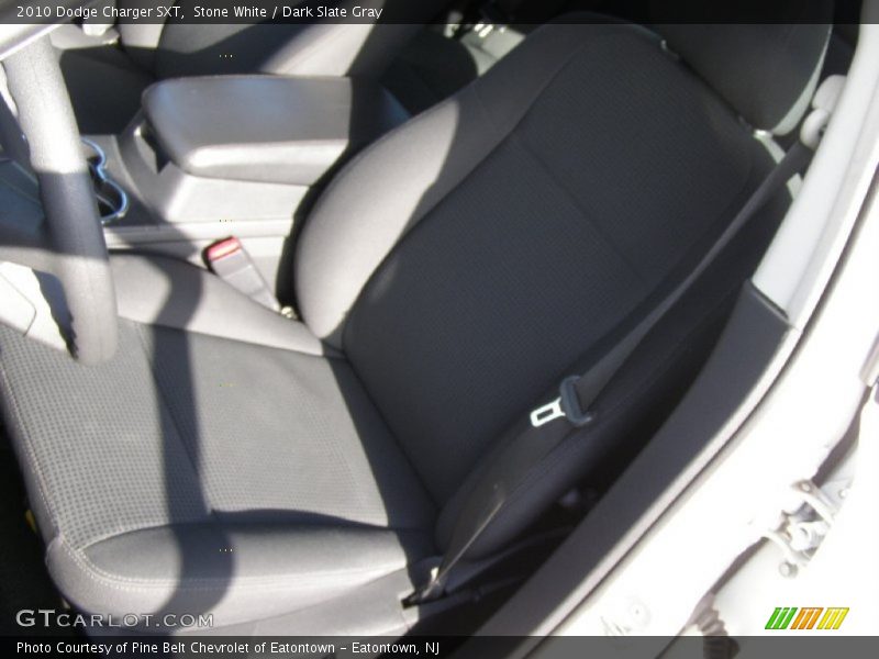 Stone White / Dark Slate Gray 2010 Dodge Charger SXT