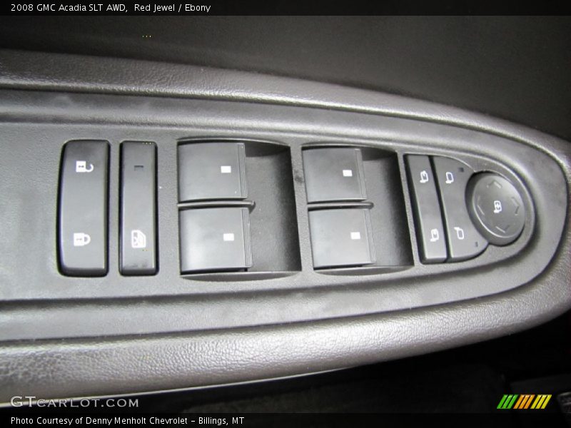 Red Jewel / Ebony 2008 GMC Acadia SLT AWD