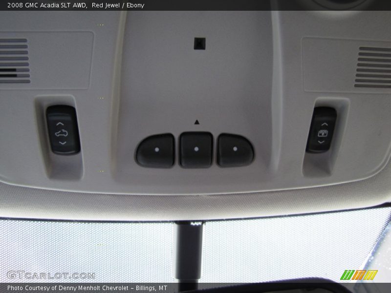 Red Jewel / Ebony 2008 GMC Acadia SLT AWD