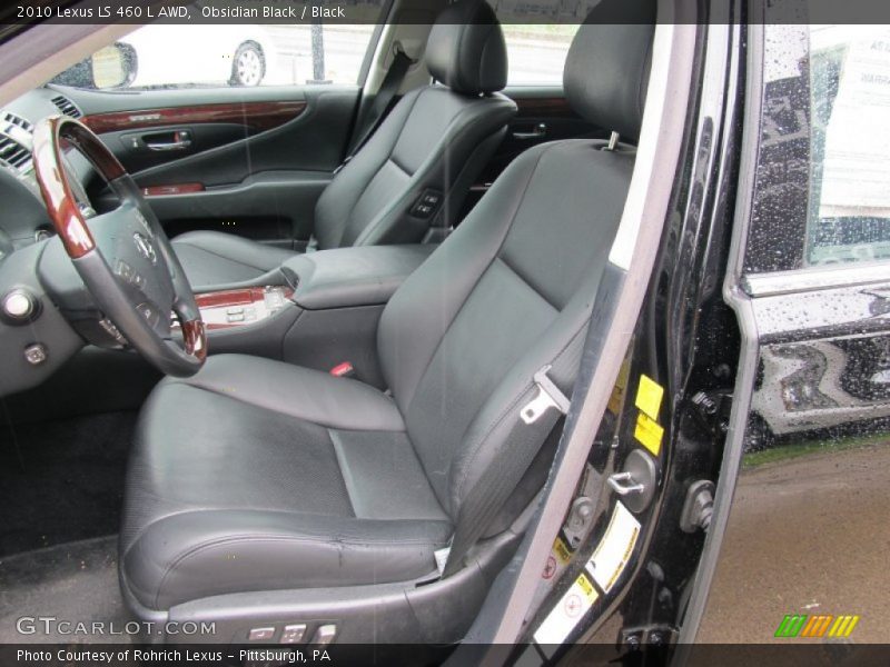 2010 LS 460 L AWD Black Interior