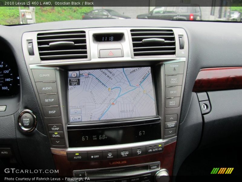 Navigation of 2010 LS 460 L AWD