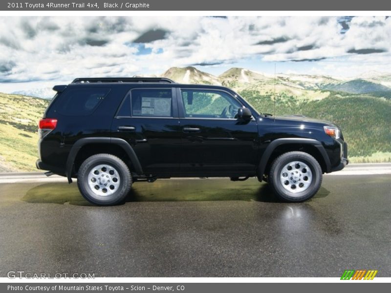 Black / Graphite 2011 Toyota 4Runner Trail 4x4