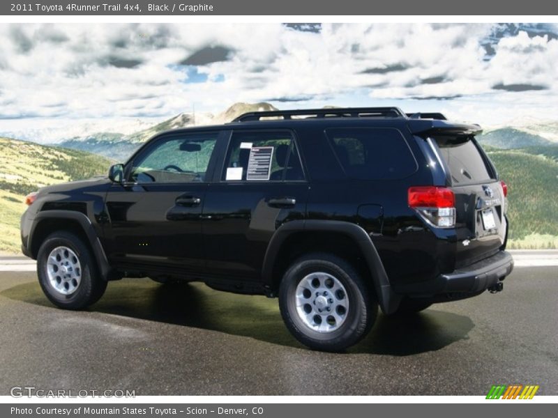Black / Graphite 2011 Toyota 4Runner Trail 4x4