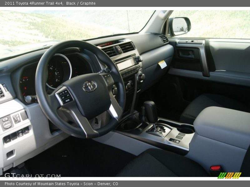 Black / Graphite 2011 Toyota 4Runner Trail 4x4