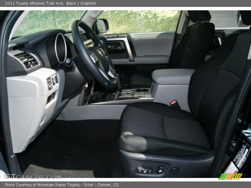 Black / Graphite 2011 Toyota 4Runner Trail 4x4