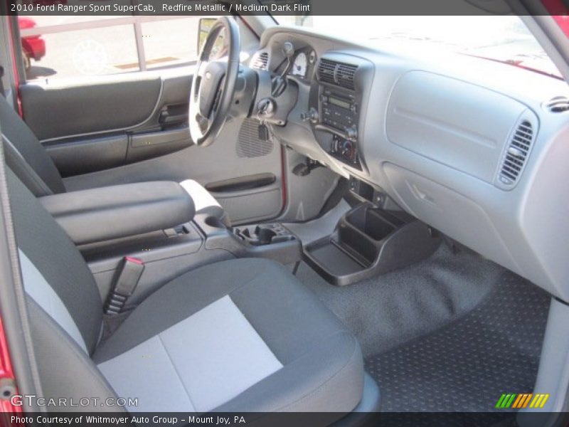 Redfire Metallic / Medium Dark Flint 2010 Ford Ranger Sport SuperCab