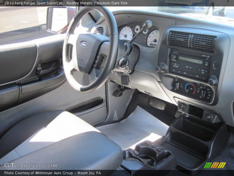 Redfire Metallic / Medium Dark Flint 2010 Ford Ranger Sport SuperCab