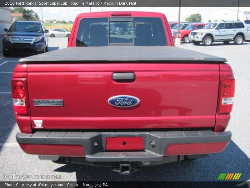 Redfire Metallic / Medium Dark Flint 2010 Ford Ranger Sport SuperCab