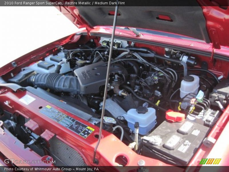 Redfire Metallic / Medium Dark Flint 2010 Ford Ranger Sport SuperCab