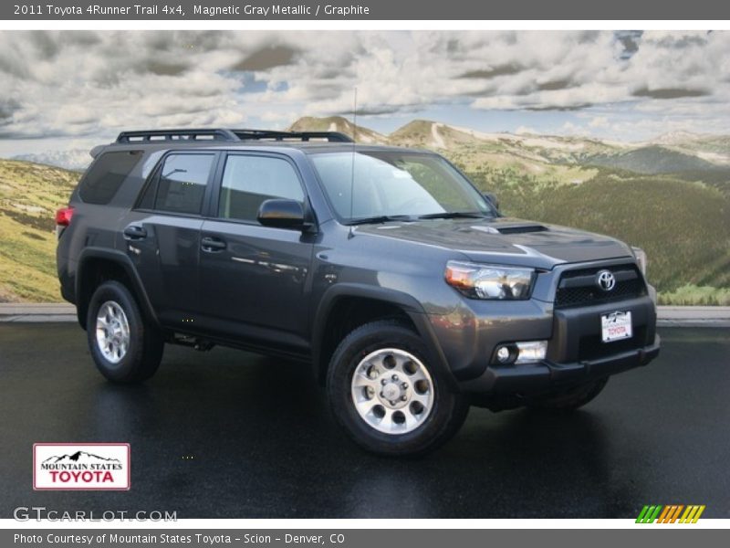 Magnetic Gray Metallic / Graphite 2011 Toyota 4Runner Trail 4x4