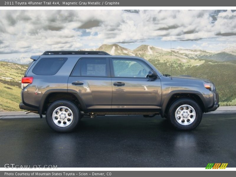 Magnetic Gray Metallic / Graphite 2011 Toyota 4Runner Trail 4x4