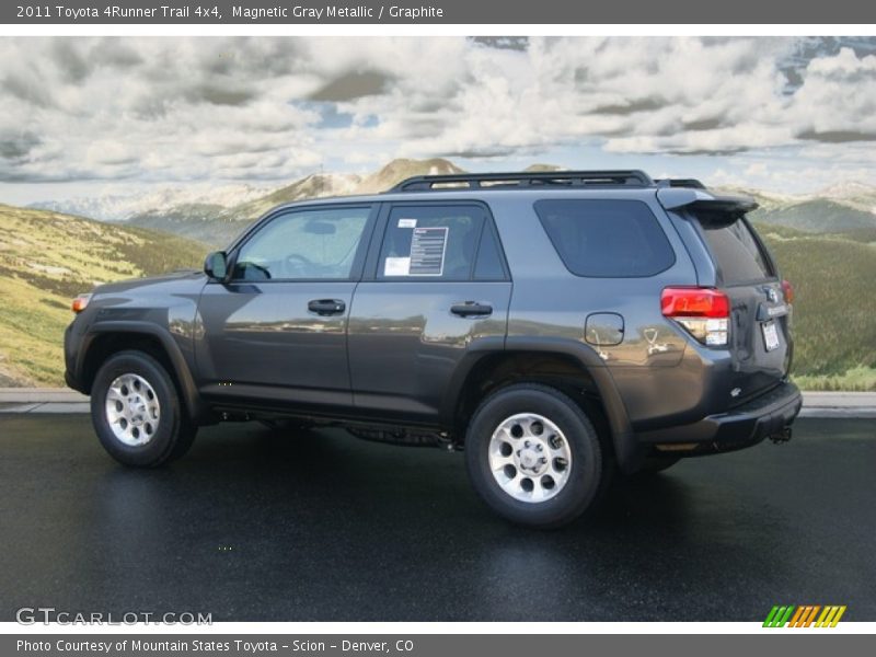 Magnetic Gray Metallic / Graphite 2011 Toyota 4Runner Trail 4x4