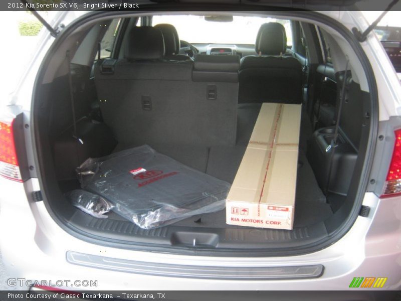 Bright Silver / Black 2012 Kia Sorento SX V6