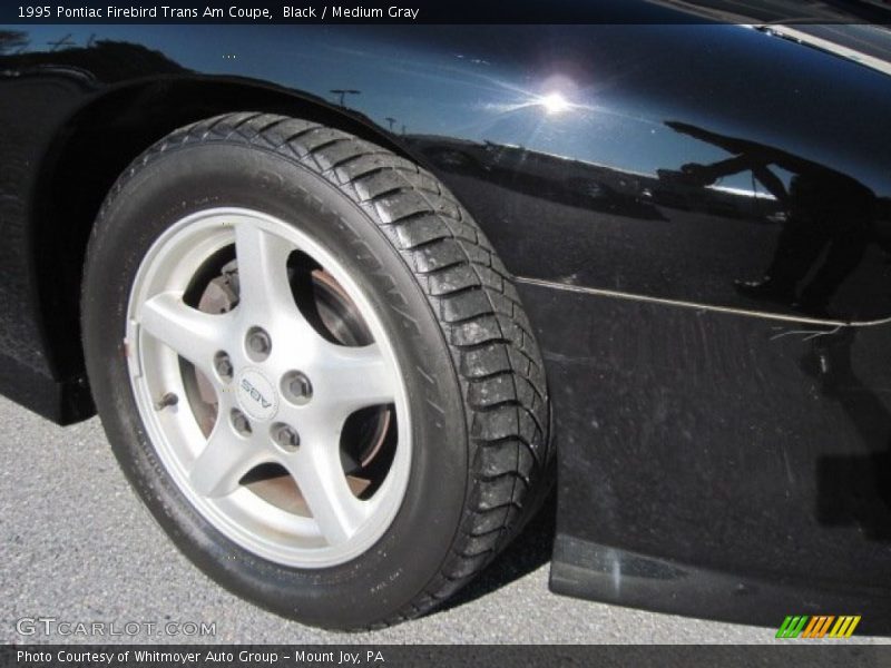 Black / Medium Gray 1995 Pontiac Firebird Trans Am Coupe