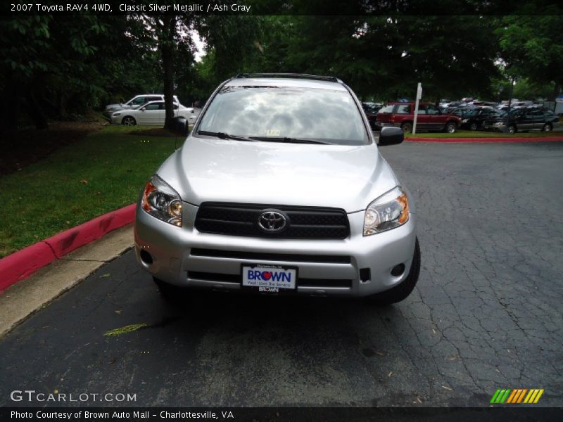 Classic Silver Metallic / Ash Gray 2007 Toyota RAV4 4WD