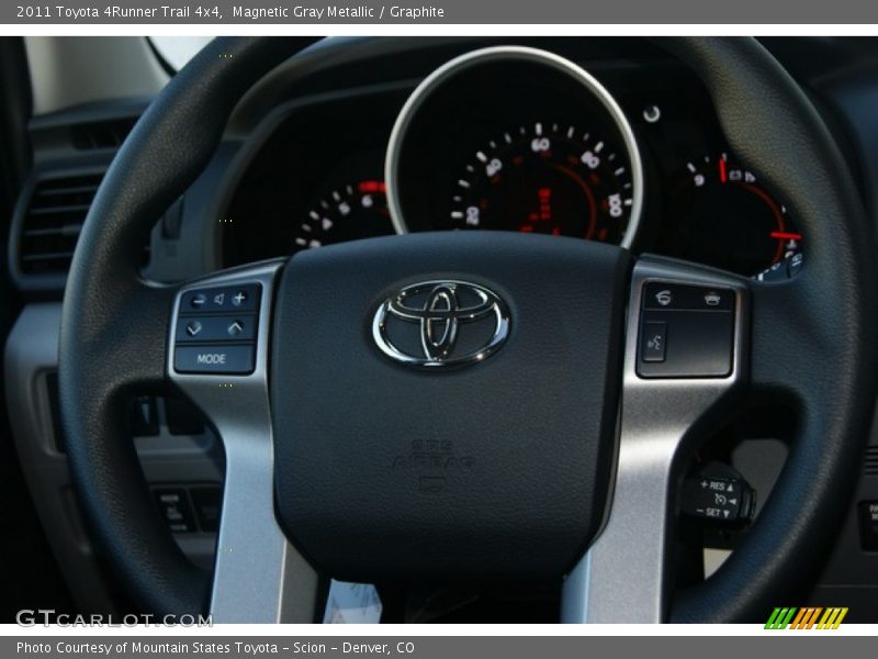 Magnetic Gray Metallic / Graphite 2011 Toyota 4Runner Trail 4x4
