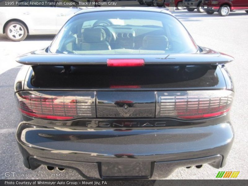 Black / Medium Gray 1995 Pontiac Firebird Trans Am Coupe