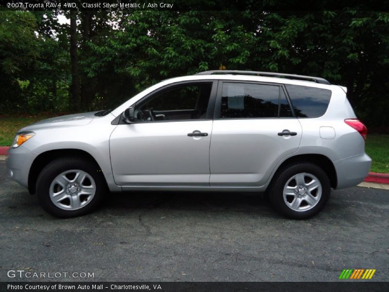 Classic Silver Metallic / Ash Gray 2007 Toyota RAV4 4WD
