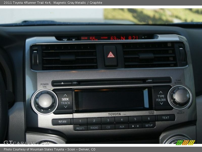 Magnetic Gray Metallic / Graphite 2011 Toyota 4Runner Trail 4x4