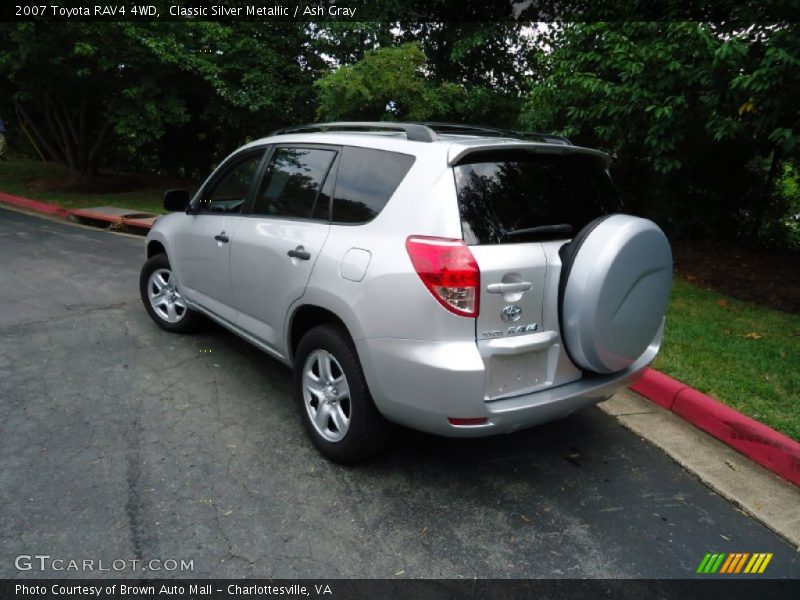 Classic Silver Metallic / Ash Gray 2007 Toyota RAV4 4WD